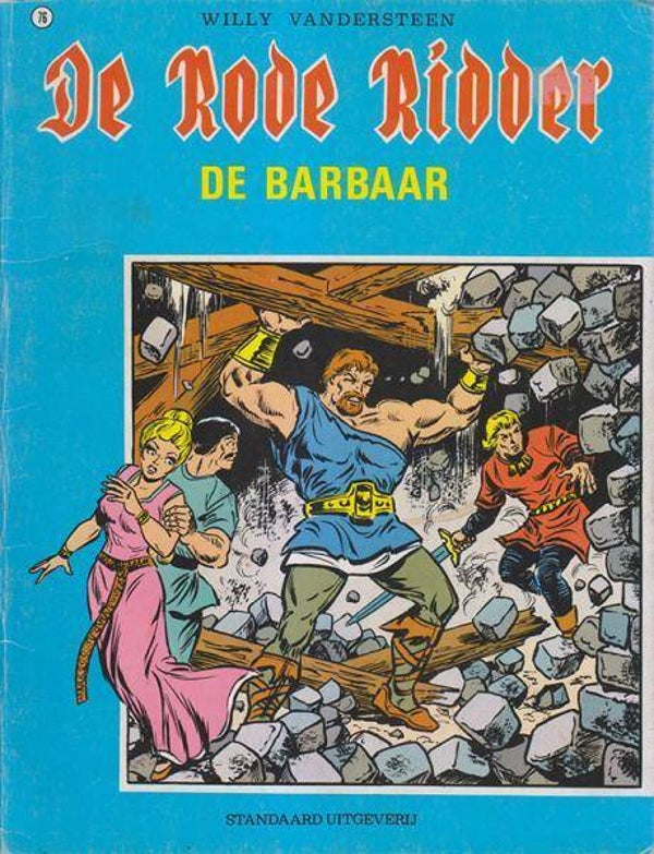 Rode Ridder, De, 76 - De Barbaar (1980) 3e druk SC