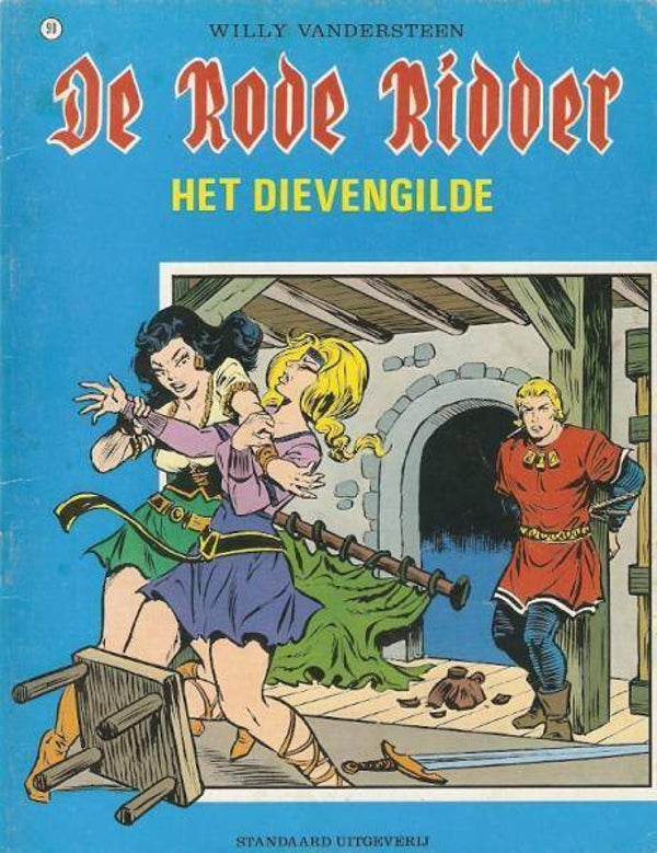 Rode Ridder, De, 90 - Het Dievengilde (1980) 1e druk SC