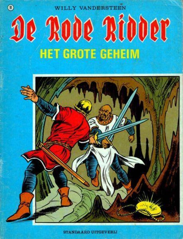 Rode Ridder, De, 91 - Het Grote Geheim (1980) 1e druk SC