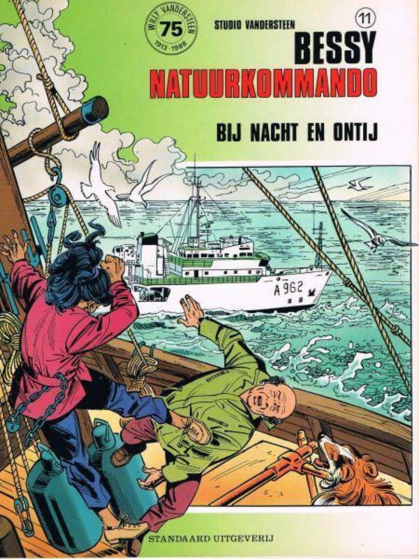 Bessy Natuurkommando 11 - Bij Nacht en Ontij (1988) 1e druk SC