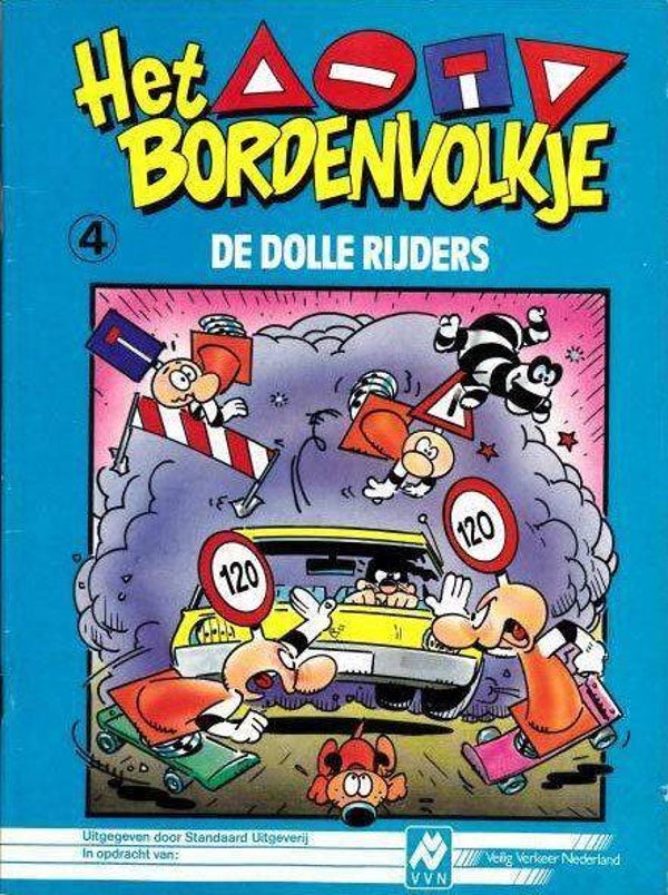 Bordenvolkje, Het, 4 - De Dolle Rijders (1988) 1e druk SC