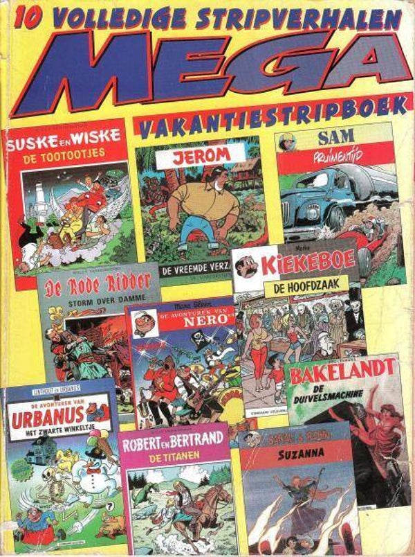 Mega Vakantiestripboek (1998) 1e druk SC