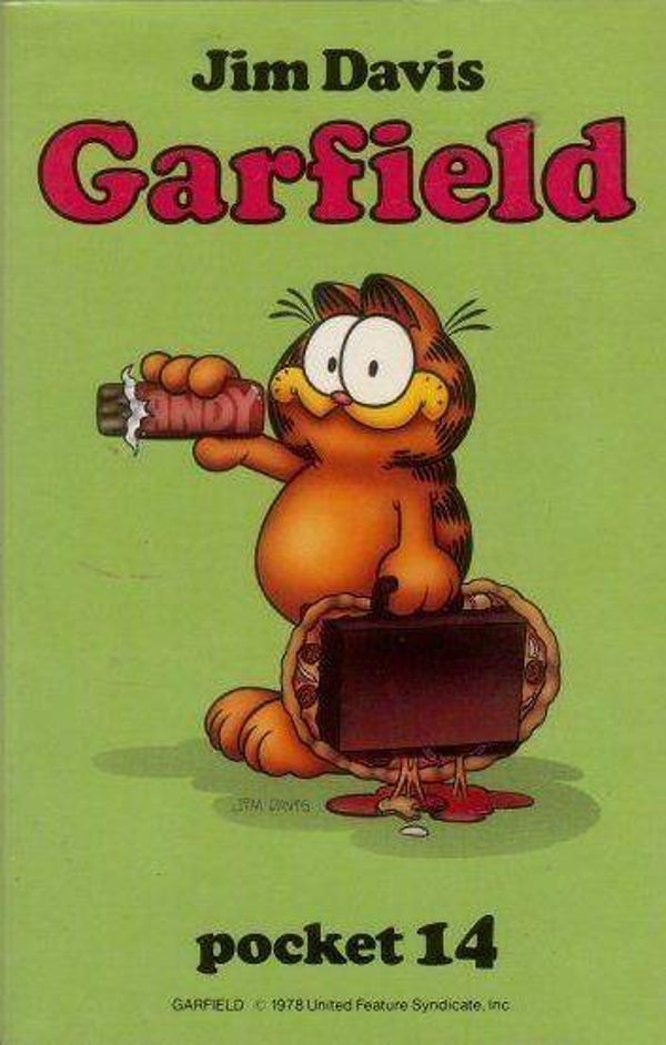 Garfield Pocket 14 (1989) 1e druk SC