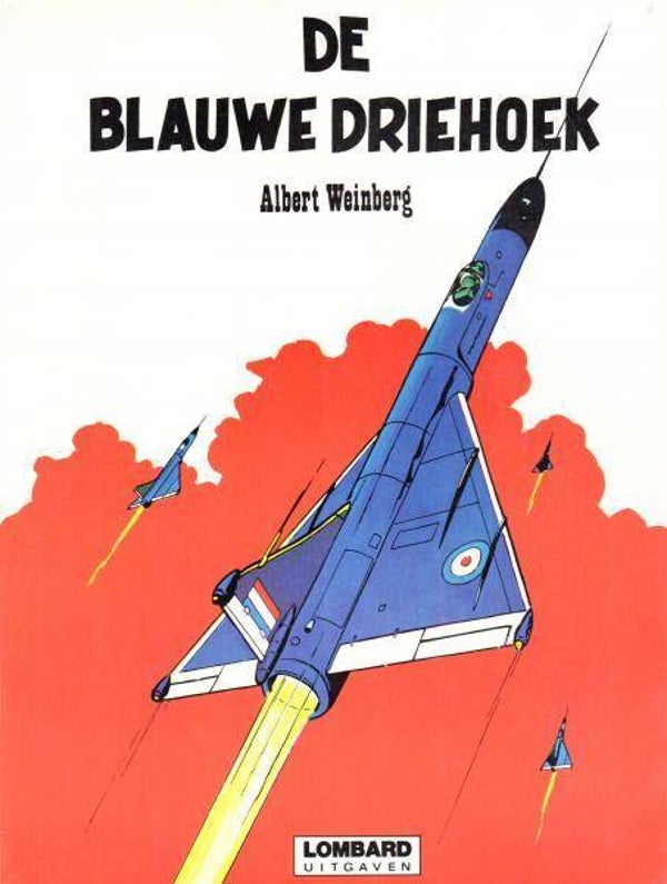 Dan Cooper 1 - De Blauwe Driehoek (Lombard - 1977) 3e druk SC
