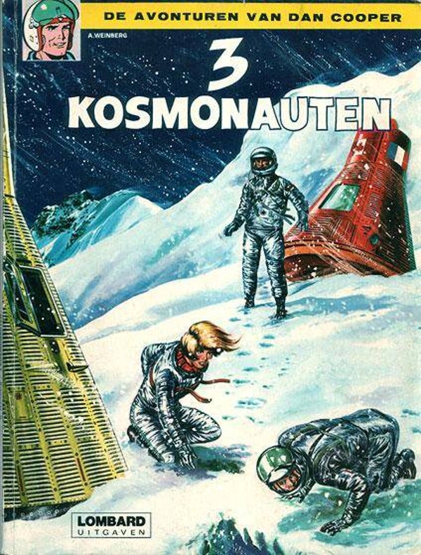 Dan Cooper 9 - 3 Kosmonauten (Lombard - 1979) 4e druk SC