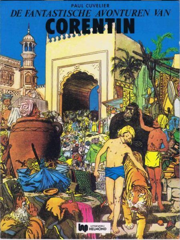 Corentin 1 - De Fantastische Avonturen van Corentin (Herdruk 1978) 1e druk SC