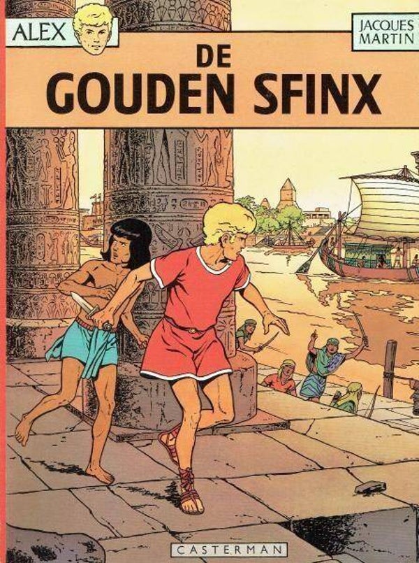 Alex, de Avonturen van, 2 - De Gouden Sfinx (1977) 2e druk SC