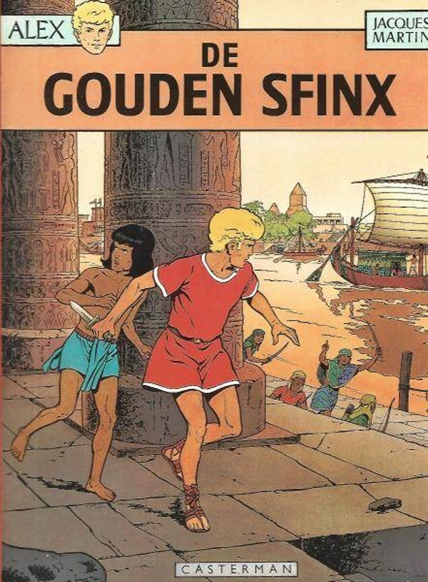 Alex, de Avonturen van, 2 - De Gouden Sfinx (1981) 3e druk SC