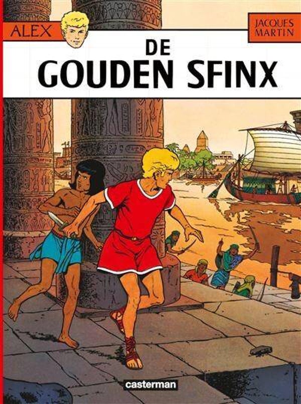 Alex, de Avonturen van, 2 - De Gouden Sfinx (1990) 4e druk SC