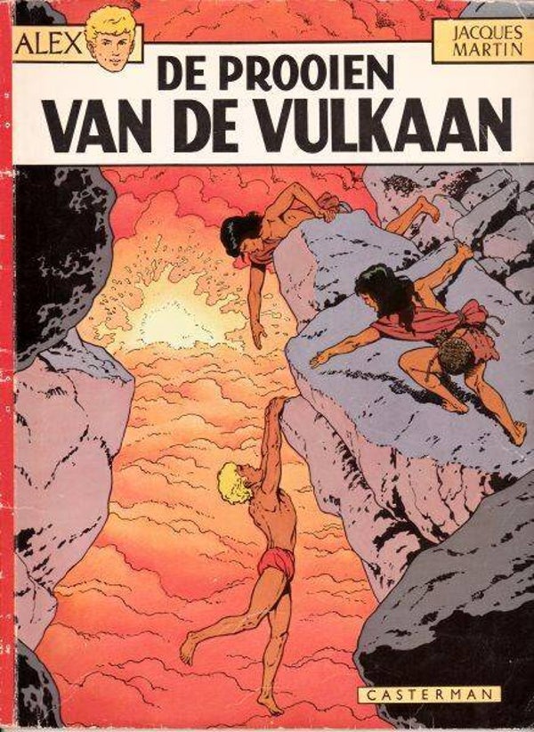 Alex, de Avonturen van, 14 - De Prooien van de Vulkaan (1990) 3e druk SC