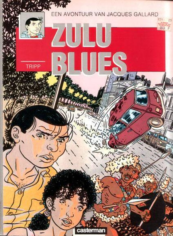 Jacques Gallard 3 - Zulu Blues (1987) 1e druk SC