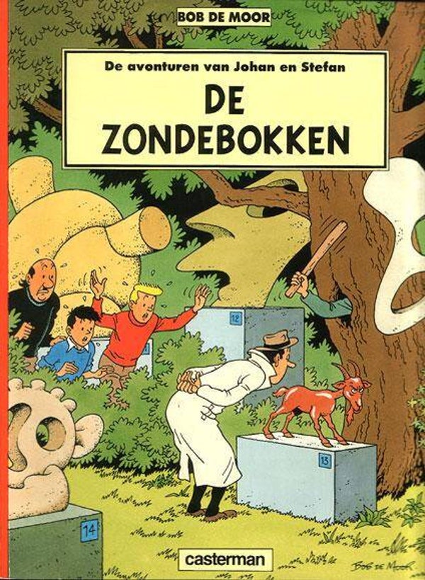 Johan en Stefan 4 - De Zondebokken (1989) 1e druk SC