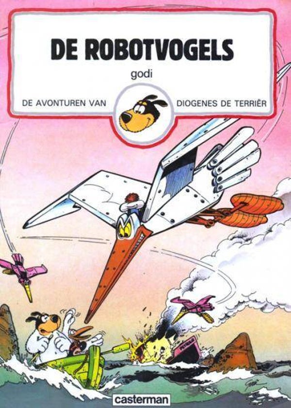 Diogenes de Terriër 2 - De Robotvogels (1981) 1e druk SC