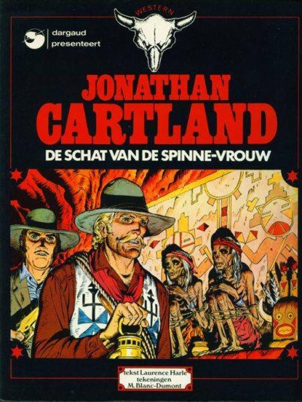 Jonathan Cartland 3 - De Schat van de Spinne-vrouw (1982) 3e druk SC
