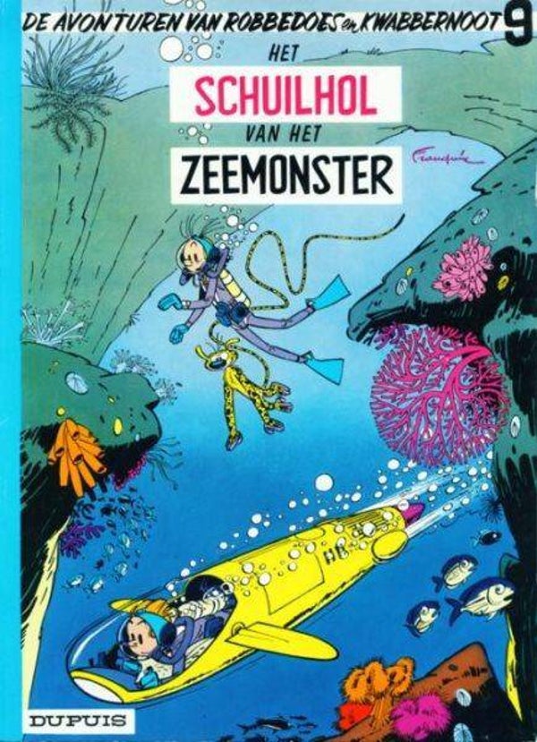 Robbedoes en Kwabbernoot 9 - Het Schuilhol van het Zeemonster (1994)  8e druk SC