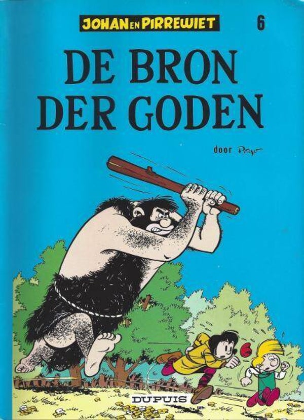 Johan en Pirrewiet 6 - De Bron der Goden (1988) 6e druk SC