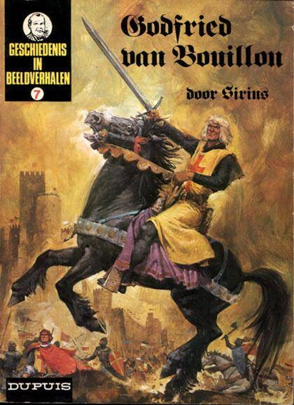 Geschiedenis in Beeldverhalen 7 - Godfried van Bouillon (1978) 1e druk SC