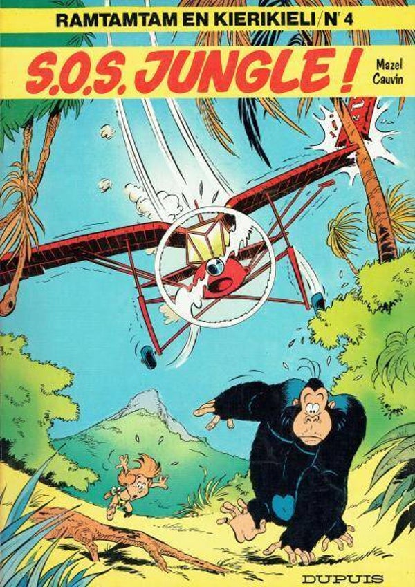 Ramtamtam en Kierikieli 4 - S.O.S. Jungle (1981) 1e druk SC