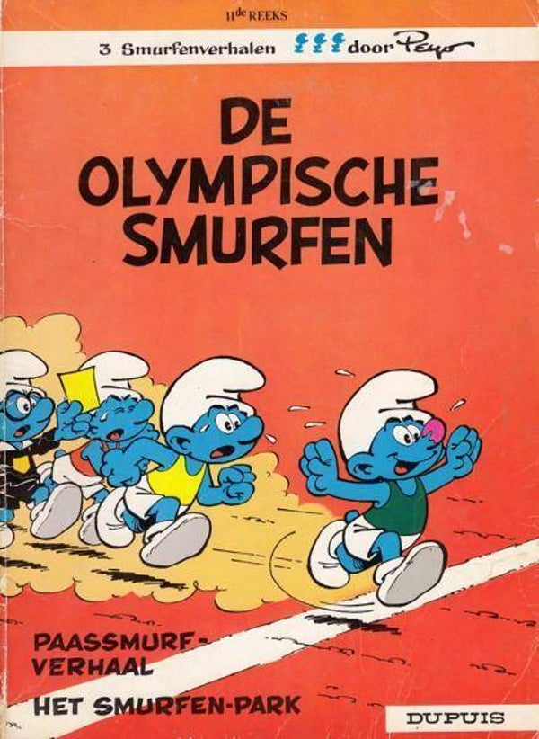 Smurfen, de, 11 - De Olympische Smurfen (1983) 2e druk SC