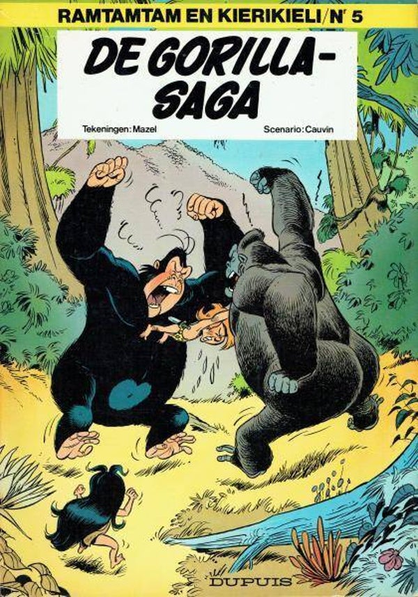 Ramtamtam en Kierikieli 5 - De Gorilla-Saga (1982) 1e druk SC