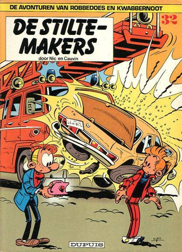 Robbedoes en Kwabbernoot 32 - De Stiltemakers (1984) 1e druk SC