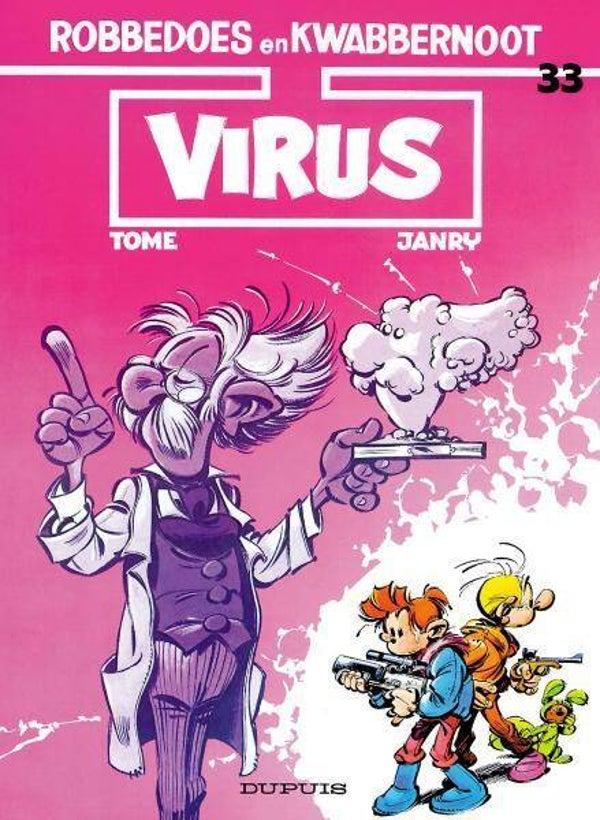 Robbedoes en Kwabbernoot 33 - Virus (1993) 2e druk SC