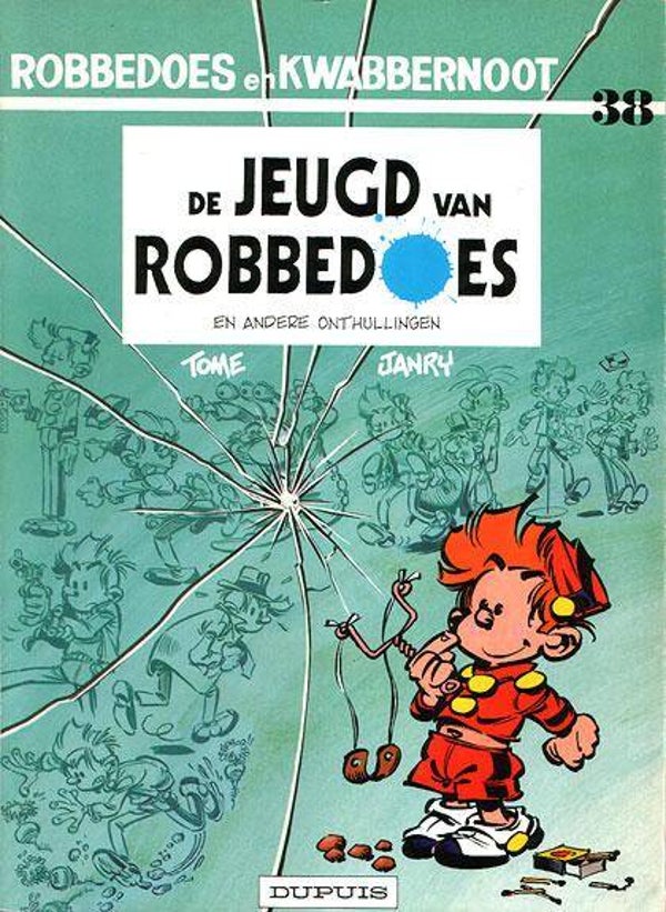 Robbedoes en Kwabbernoot 38 - De Jeugd van Robbedoes (1987) 1e druk SC