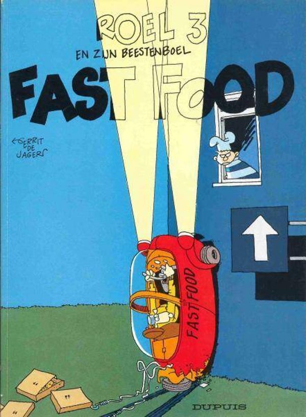 Roel en zijn Beestenboel 3 - Fast Food (Tweede Reeks 1989) 1e druk SC