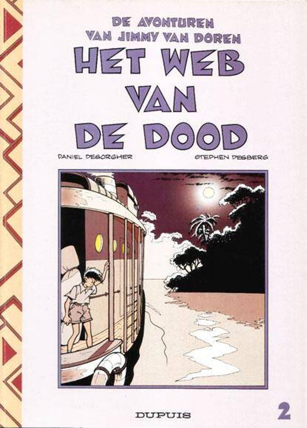 Jimmy Doren 2 - Het Web van de Dood (1989) 1e druk SC
