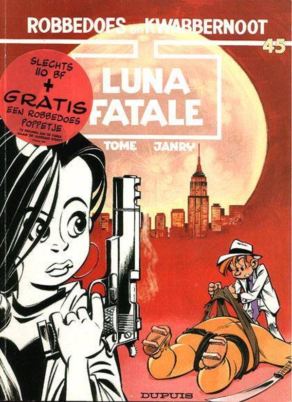 Robbedoes en Kwabbernoot 45 - Luna Fatale (1995) 1e druk SC
