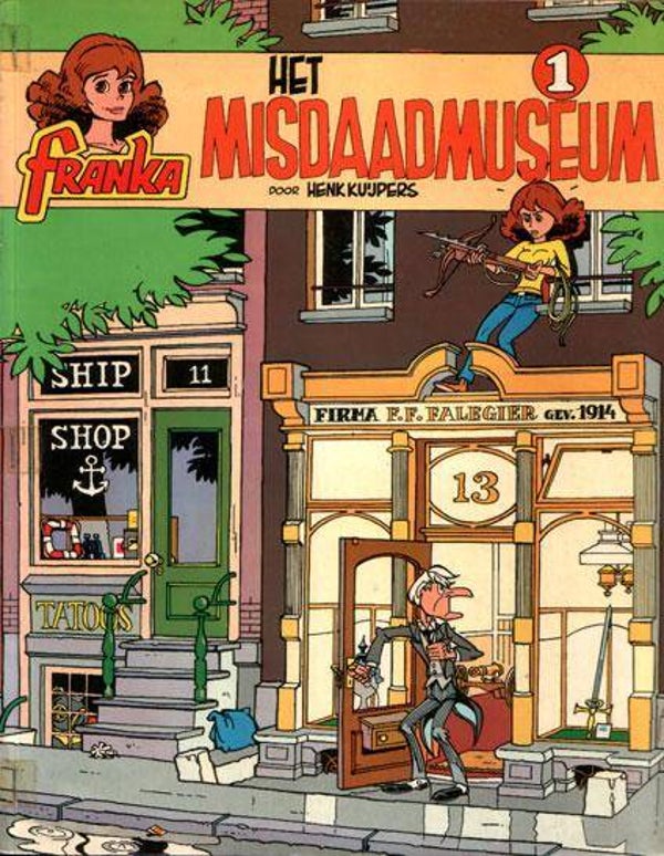 Franka 1 - Het Misdaadmuseum (1978) 1e druk SC