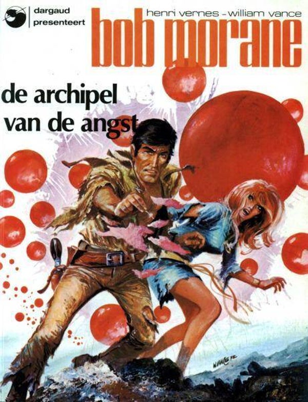 Bob Morane 8 - De Archipel van de Angst (Dargaud-Oberon - 1980) 1e druk SC