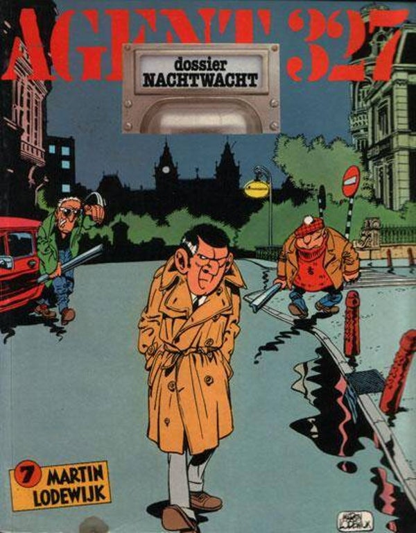 Agent 327 - Dossier 7 - Dossier Nachtwacht (1980) 1e druk SC