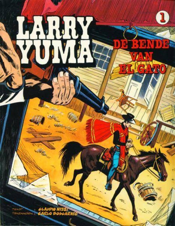 Larry Yuma 1 - De Bende van El Gato (1980) 1e druk SC