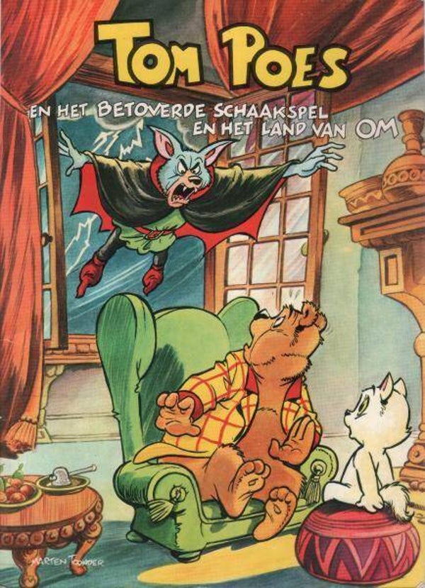 Tom Poes 20 - Het betoverde schaakspel - Het land van Om (1981) 1e druk SC