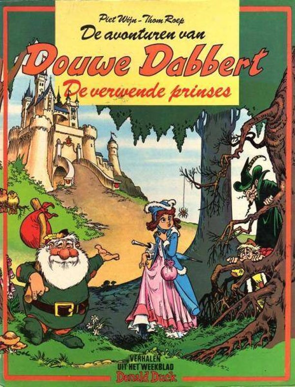 Douwe Dabbert 1 - De Verwende Prinses (1977) 1e druk SC