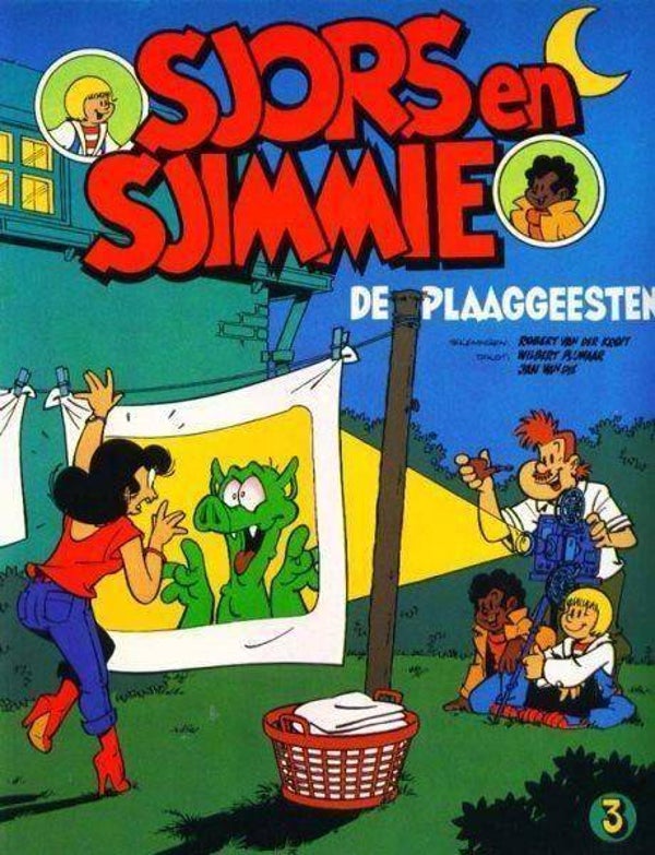 Sjors en Sjimmie 3 - De Plaaggeesten (1985) 3e druk SC