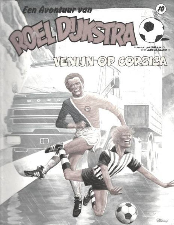 Roel Dijkstra 10 - Venijn op Corsica (1982) 1 druk SC