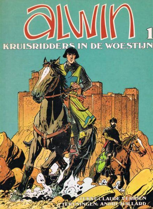 Alwin 1 - Kruisridders in de Woestijn (1982) 1e druk SC