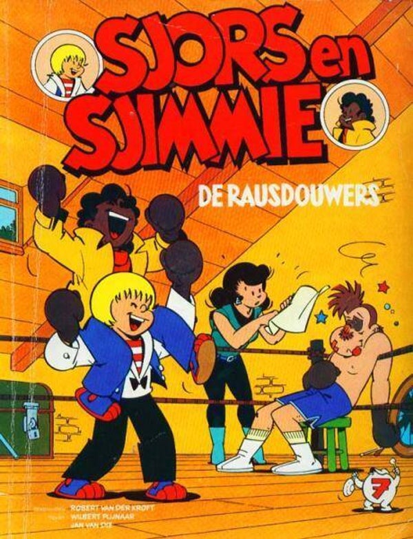Sjors en Sjimmie 7 - De Rausdouwers (1995) 5e druk SC
