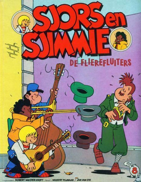 Sjors en Sjimmie 8 - De Flierefluiters (1983) 1e druk SC