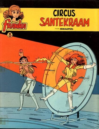 Franka 5 - Circus Santekraam (1981) 1e druk SC
