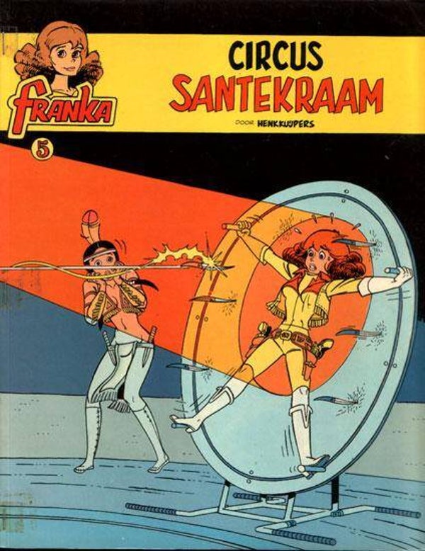 Franka 5 - Circus Santekraam (1981) 1e druk SC