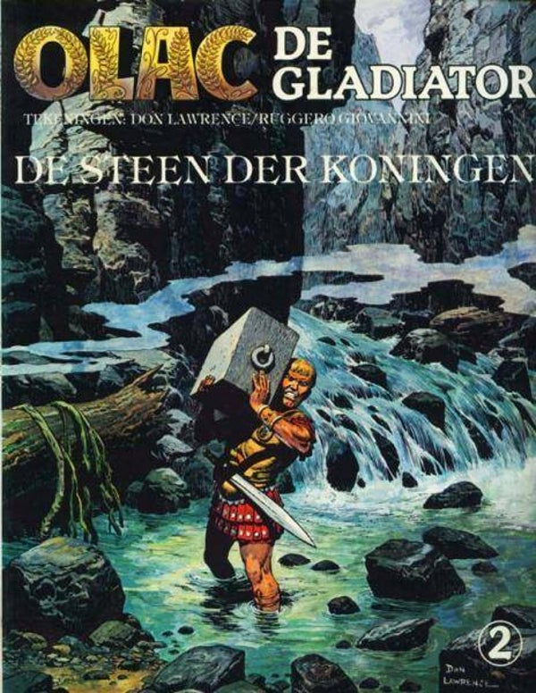 Olac de Gladiator 2 - De Steen der Koningen (1980) 1e druk SC