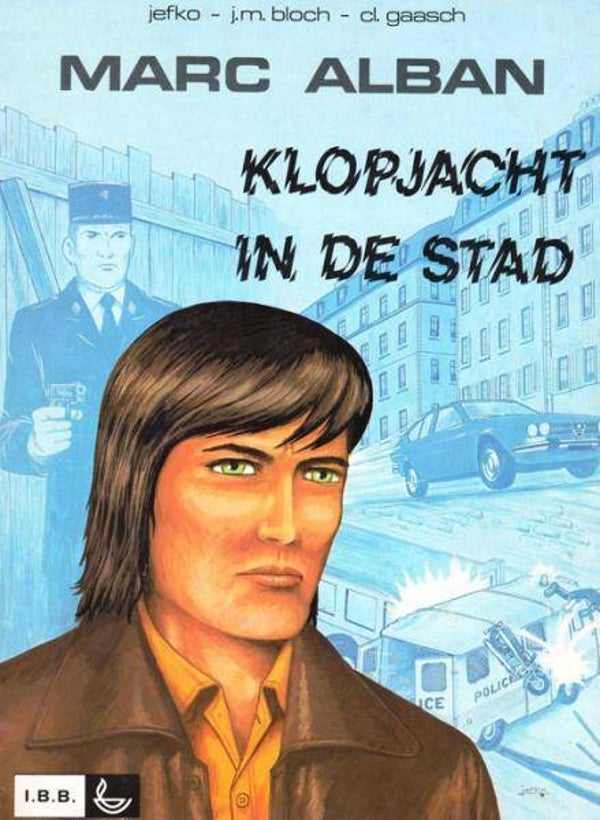 Marc Alban - Klopjacht in de Stad (1979) 1e druk SC