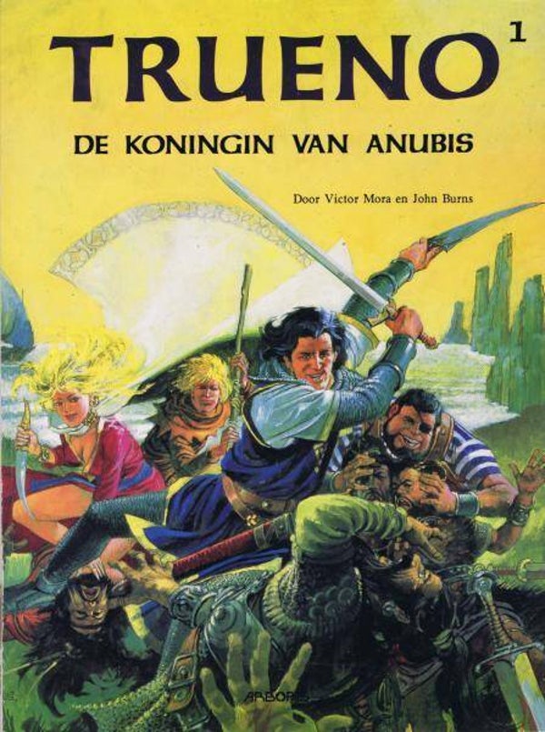 Trueno 1 - De Koningin van Anubis (1992) 1e druk SC