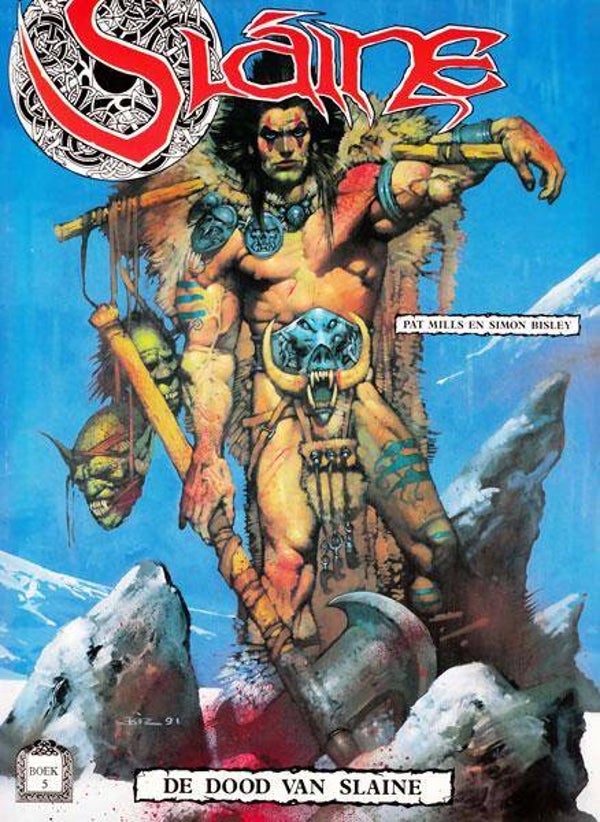 Sláine 5 - De Dood van Slaine (1992) 1e druk SC