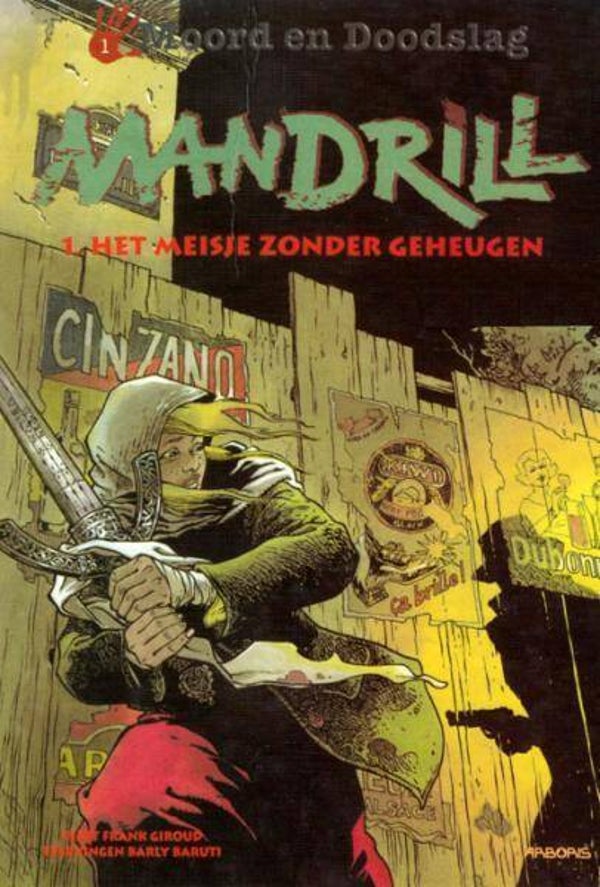 Mandrill 1 - Het meisje zonder Geheugen (2000) 1e druk SC