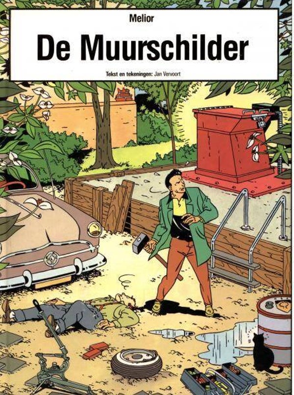 Melior - De Muurschilder (1987) 1e druk HC