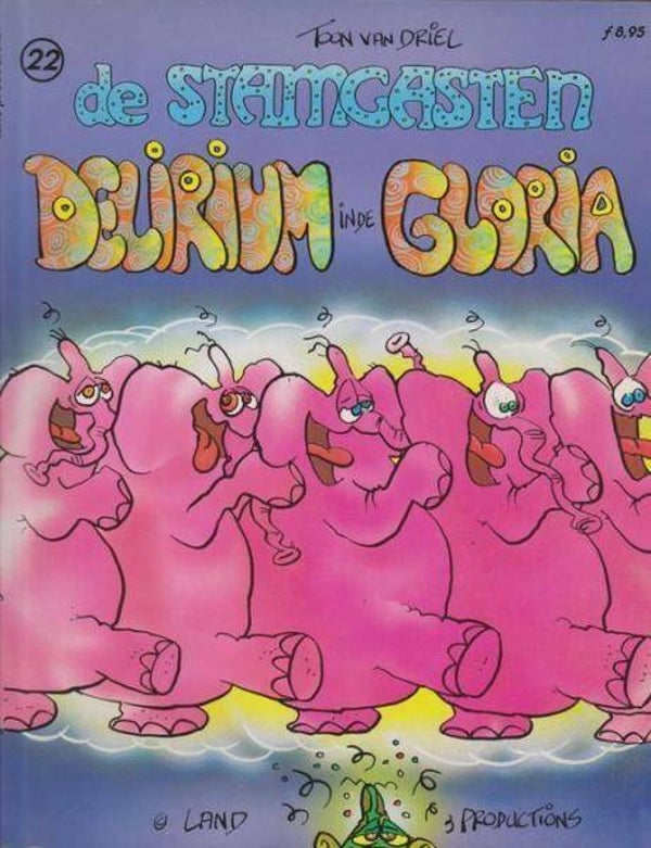 Stamgasten, De, 22 - Delirium in de Gloria (1992) 1e druk SC